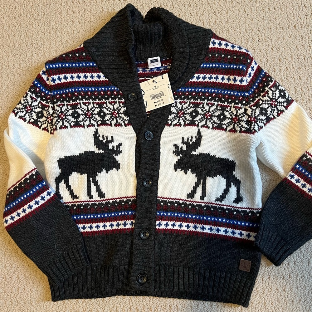 NWT janie and Jack cardigan sweater